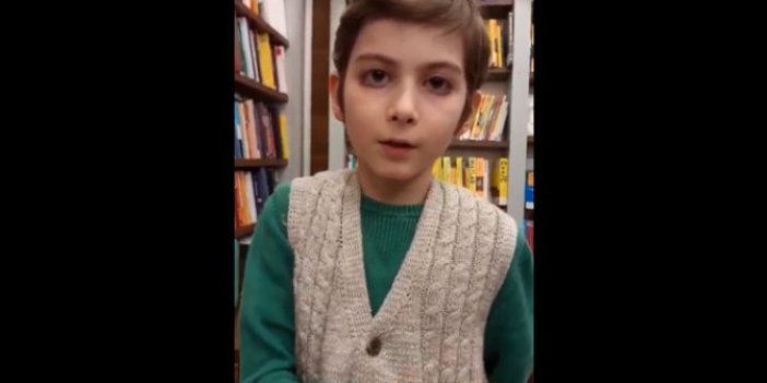 10 yaşındaki Atakan sosyal medyanın gündemine oturdu