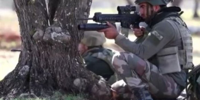 Türk askeri Suriye'de böyle görüntülendi