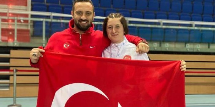 Özel sporcu Fatma dünya şampiyonu oldu