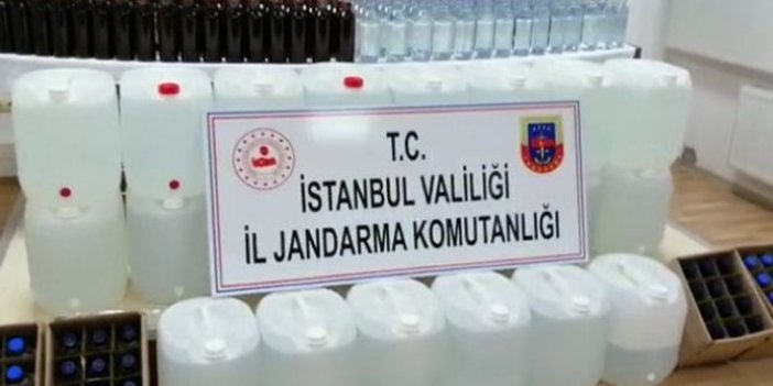 Sahte içki üreten tekel bayi tutuklandı