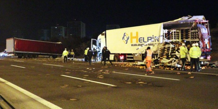 Ankara’da TIR dehşeti!