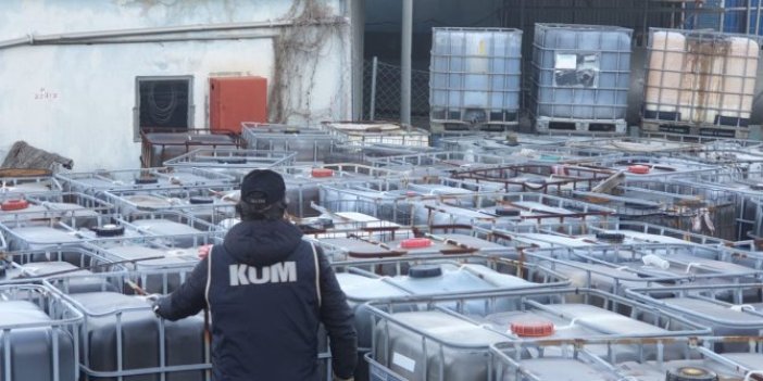 5,2 milyon litre kaçak akaryakıt ele geçirildi