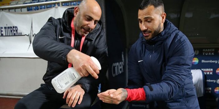 Ricardo Quaresma'nın virüs önlemi