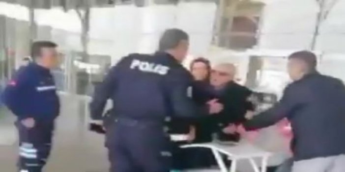 Bravo İçişleri Bakanlığı: Yaşlı adamı azarlayan polis görevden alındı