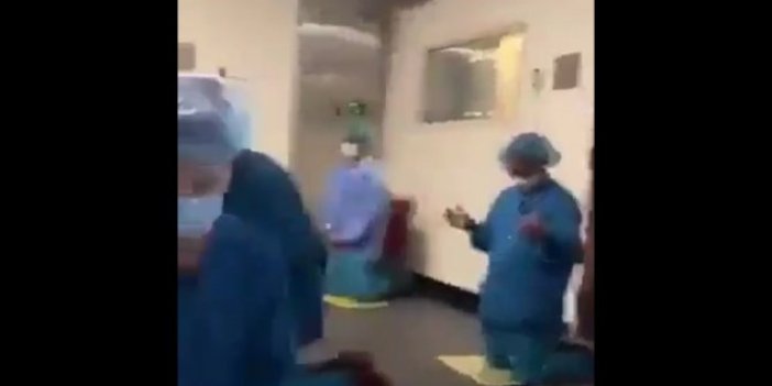 ABD'li doktorlar koridorlarda dua etti: "Bizi bu beladan kurtar"