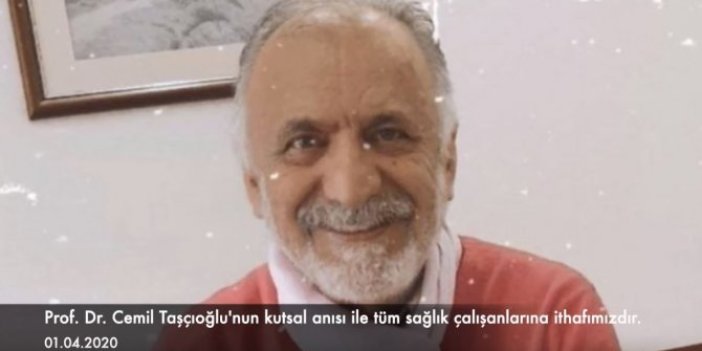 Prof. Dr. Cemil Taşçıoğlu'nun ardından korona virüs türküsü