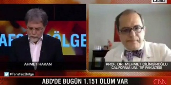Prof. Dr. Mehmet Çilingiroğlu, canlı yayında Trump'a hakaret etti