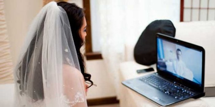 Korona virüs hayatımızı değiştiriyor: Artık evlilikler internet üzerinden yapılabilecek