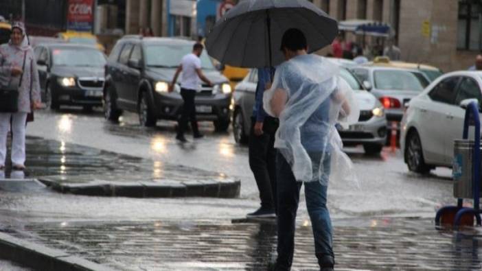 Meteorolojiden 5 il için sağanak yağış uyarısı