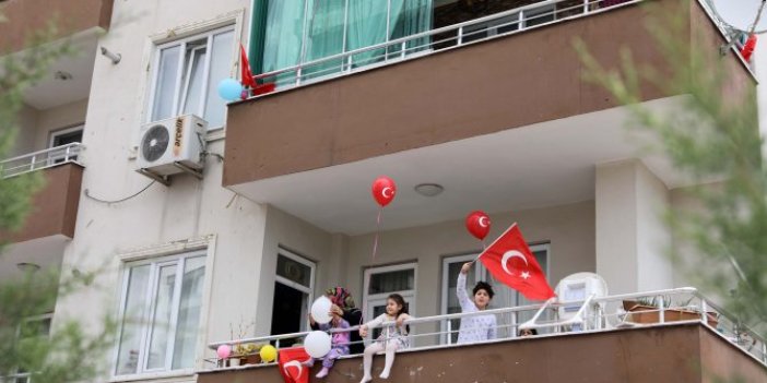 23 Nisan’da en güzel fotoğraf o şehirden geldi