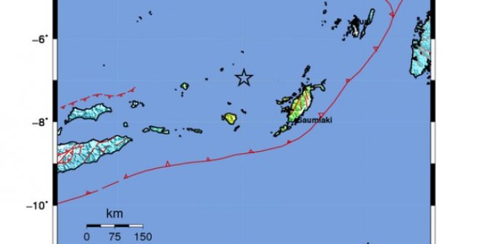 Endonezya'da 7,3 büyüklüğünde deprem meydana geldi