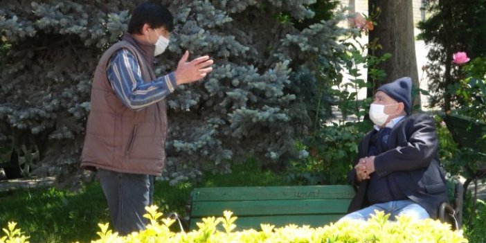 65 yaş üstü 50 gün sonra pazar keyfi yaptı