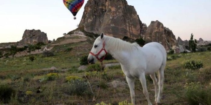 Kapadokya'da görsel şölen