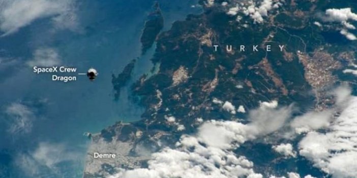 NASA'dan Türkiye paylaşımı