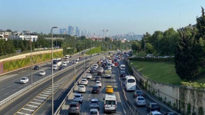 İstanbul'da trafik durma noktasına geldi (08 Haziran 2020)