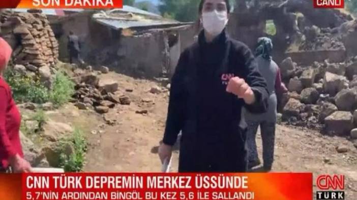 CNN Türk’ün ‘Dişi Savaş Ay’ı canlı yayında böyle yakalandı