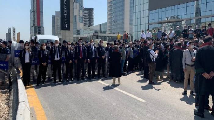 Ankara’ya yürüyen baro başkanlarının önü kesildi