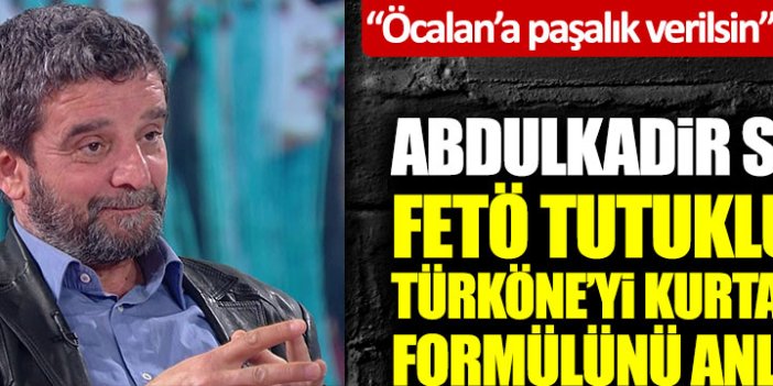 Abdulkadir Selvi FETÖ tutuklusu Mümtazer Türköne'yi kurtarma formülünü anlattı