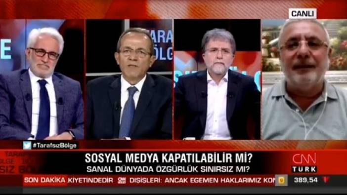 Mehmet Metiner'den canlı yayında yalakalık itirafı