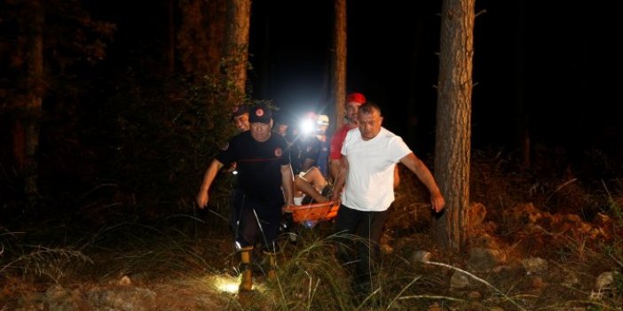 Antalya'da 3 kişi mağarada mahsur kaldı