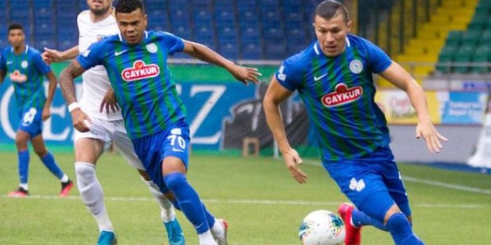 Ç. Rizespor - Kayserispor maç sonucu: 3 - 2