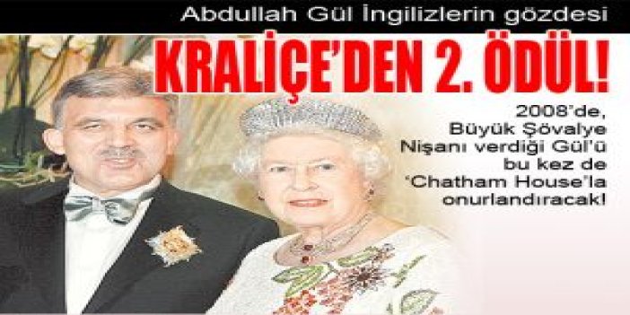 Abdullah Gül İngilizlerin gözdesi