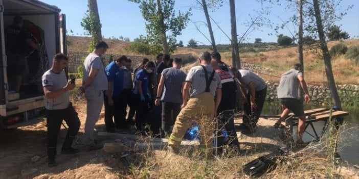 İzmir'de tarladaki gölete düşen çocuk boğuldu