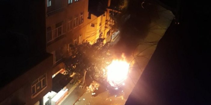 Diyarbakır'da maskeli saldırganlar çöp kamyonunu ateşe verdiler