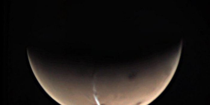 Avrupa Uzay Ajansı'na göre dikkat çekici bir gelişme! Mars’taki ‘gizemli bulut’ yeniden görüldü