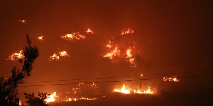 İzmir'de son anda boşaltılan iki siteden biri cayır cayır yandı! Bir kişi gözaltına alındı