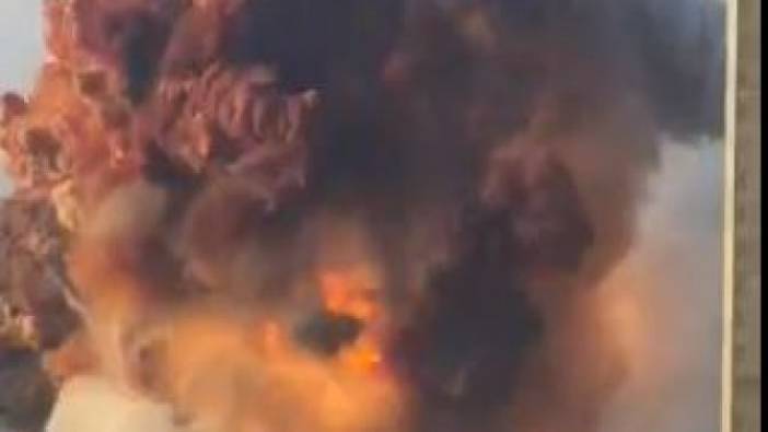 Gökyüzünden patlama yerine düşen neydi? Lübnan’daki patlamaya ilişkin videoların hangisi doğru?
