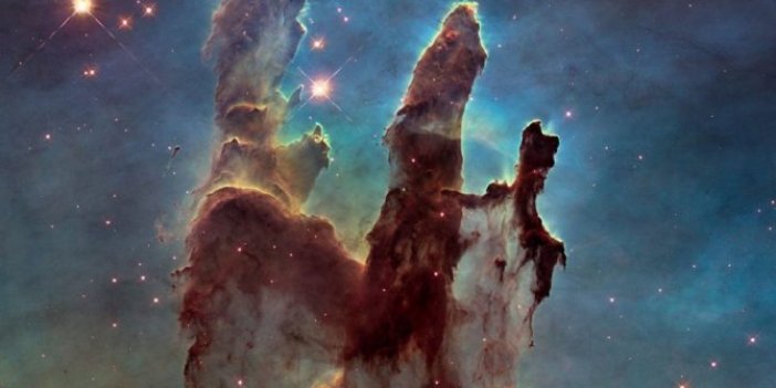 NASA paylaştı, Yaratılış sütunları böyle görüntülendi