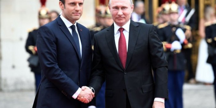 Putin ve Macron'dan kritik görüşme