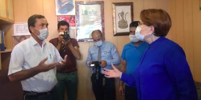 Akşener'le AK Partili vatandaşın dikkat çeken sohbeti: "Ağalarınıza diyeceksiniz ki..."