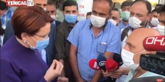 Akşener'in basın açıklamasına damga vuran anlar! "Milet aç, torunlarımıza harçlık veremiyoruz artık"