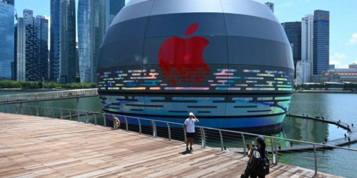 Apple'dan Singapur'da sıra dışı mağaza