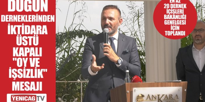 Düğün sektöründe derneklerden iktidara üstü kapalı "oy ve işsizlik" mesajı