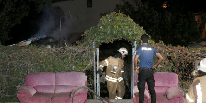İstanbul Başakşehir'de yangın! 6 kişi ölümden döndü
