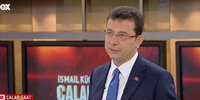 Ekrem İmamoğlu'dan İsmail Küçükkaya'ya flaş açıklamalar