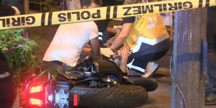 İstanbul'da motosiklet alarmı! Polisten kaçarken kaza yaptılar