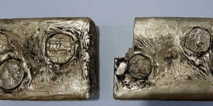 Muş'ta tarihi eser operasyonu! Antik Yunan dönemine ait külçe altınlar ele geçirildi