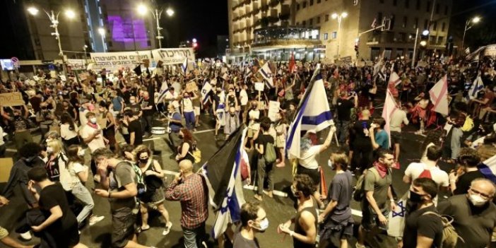 İsrail'de Netenyahu karşıtı gösteriler sürüyor
