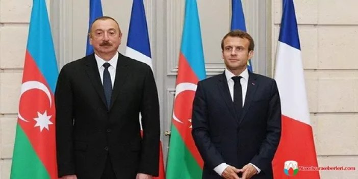 İlham Aliyev ile Emmanuel Macron cephe hattındaki çatışmaları görüştü