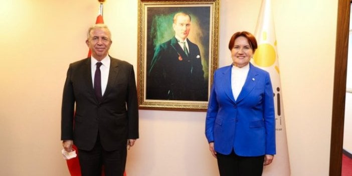 Mansur Yavaş’tan Meral Akşener’e sürpriz ziyaret