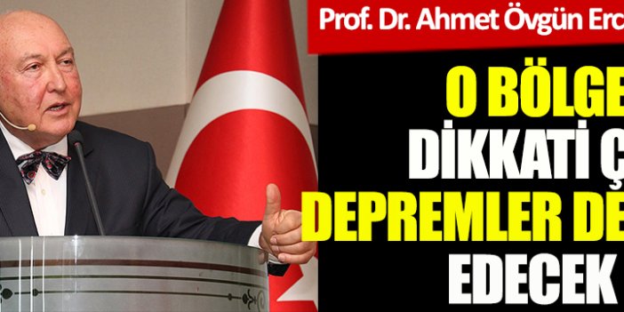 Prof. Ahmet Övgün Ercan uyardı. O bölgelere dikkati çekti, depremler devam edecek dedi
