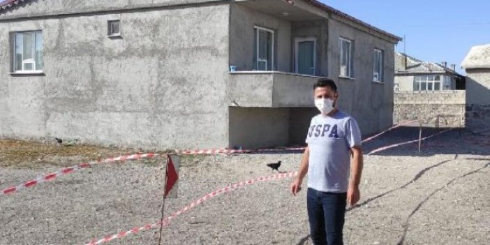 Konya'da obruk riski nedeniyle ev tahliye edildi 