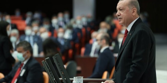 Cumhurbaşkanı Erdoğan TBMM'nin açılışında konuştu