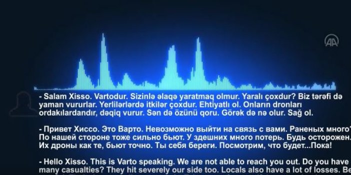 Azerbaycan yayınladı! PKK'lı teröristler, Karabağ'da işte o telsiz konuşmaları