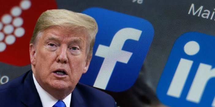 Facebook Trump'ın paylaşımını sildi