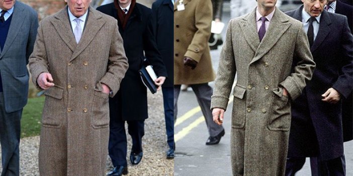 İngiltere Prensi Charles 50 yıl önceki paltosunu giydi. Koca prens fakirliğe düşmüş. Hani itibardan tasarruf olmazdı.